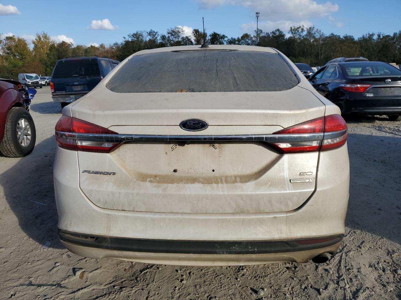 2017 Ford Fusion VIN 3FA6P0HD3HR124942 Copart auction photo, front end damage thumbnail 6