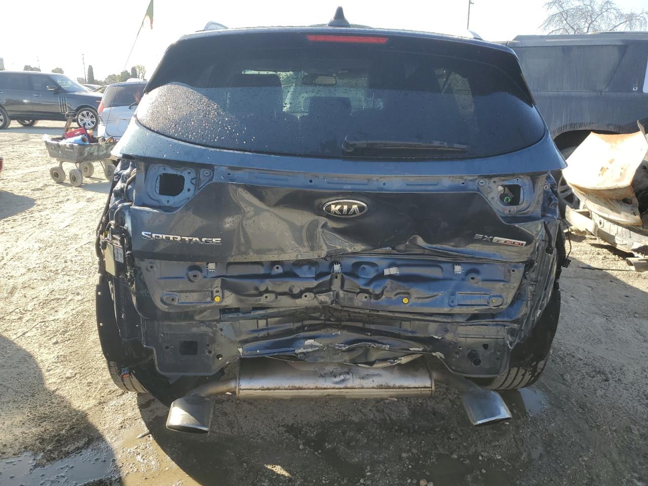 2017 KIA Sportage VIN KNDPR3A6XH7219799 Copart auction photo, rear end damage thumbnail 6