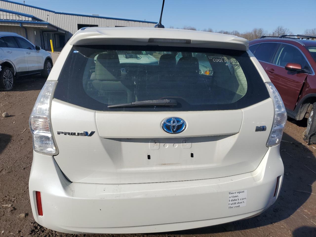 2012 Toyota Prius VIN JTDZN3EU2C3018444 Copart auction photo, front end damage thumbnail 6