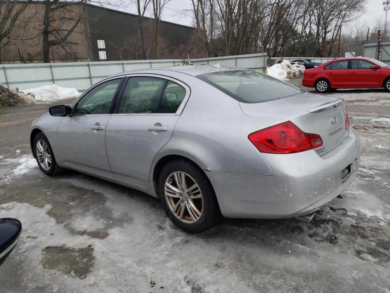 2012 Infiniti G VIN JN1DV6AR3CM731167 Copart auction photo, front end / minor dent/scratches damage thumbnail 2