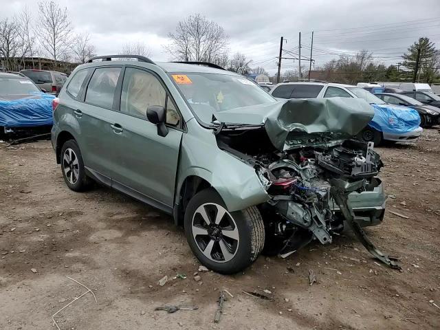 2018 Subaru Forester VIN JF2SJABC4JH496959 Copart auction photo, front end / side damage thumbnail 12