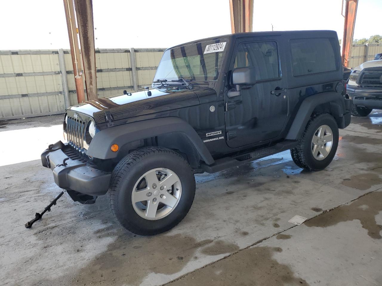 2012 Jeep Wrangler VIN 1C4AJWAG2CL228441