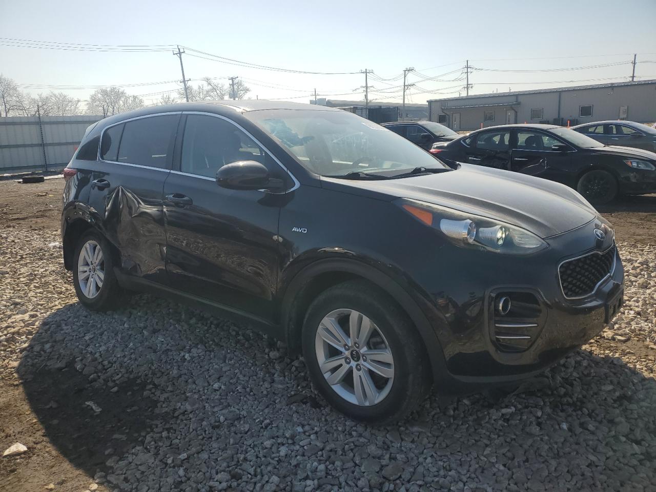 2018 KIA Sportage VIN KNDPMCAC0J7469014 Copart auction photo, side damage thumbnail 4