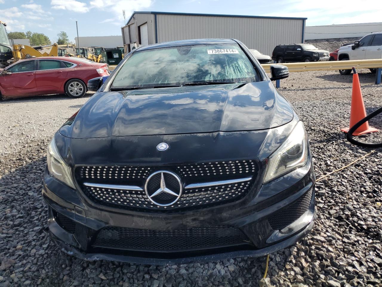 2016 Mercedes-Benz CLA-klasse VIN WDDSJ4EB5GN366868 Copart auction photo, front end damage thumbnail 5