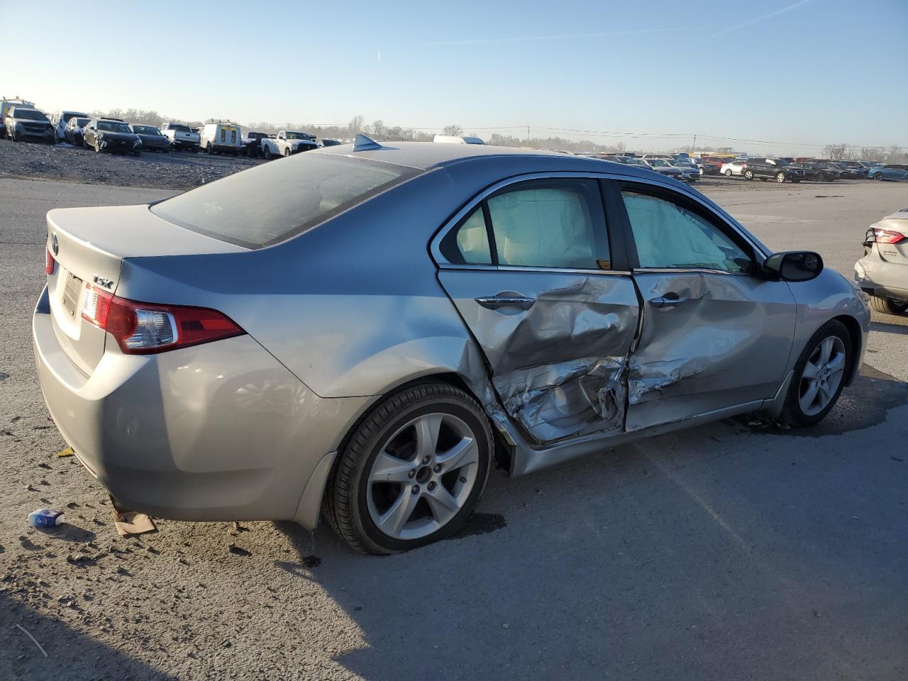 2010 Acura TSX VIN JH4CU2F63AC043867 Copart auction photo, side / minor dent/scratches damage thumbnail 3