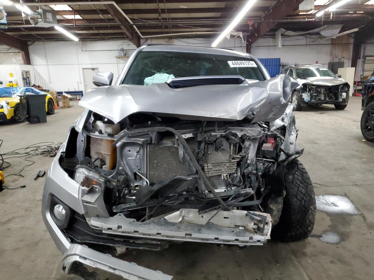 2020 Toyota Tacoma VIN 3TMDZ5BN4LM089506 Copart auction photo, all over damage thumbnail 5