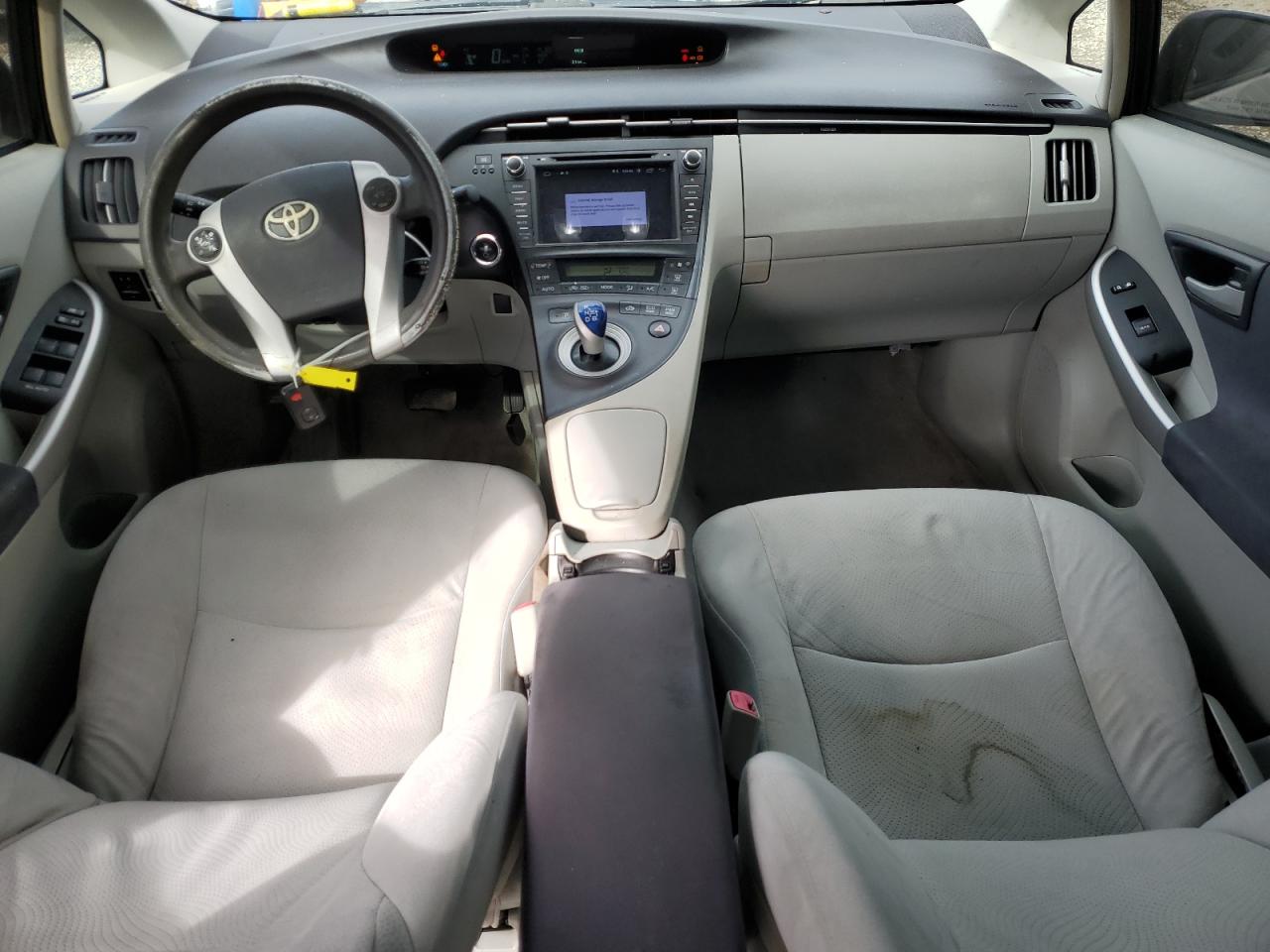 2010 Toyota Prius VIN JTDKN3DUXA0210549 Copart auction photo, rear end damage thumbnail 8