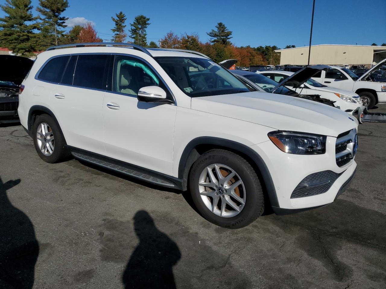 2020 Mercedes-Benz GLS-klasse VIN 4JGFF5KE4LA102071 Copart auction photo, undercarriage damage thumbnail 4