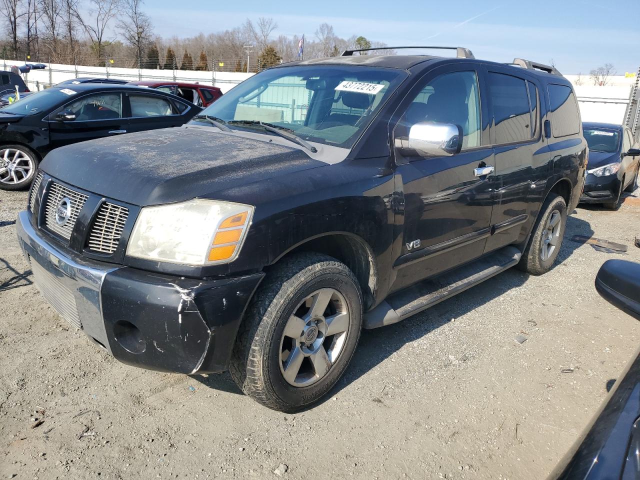 2007 Nissan Armada VIN 5N1AA08A27N702781