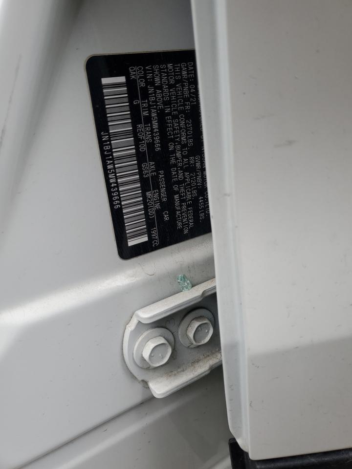 2021 Nissan Rogue VIN JN1BJ1AW5MW439666 Copart auction photo, front end damage thumbnail 13
