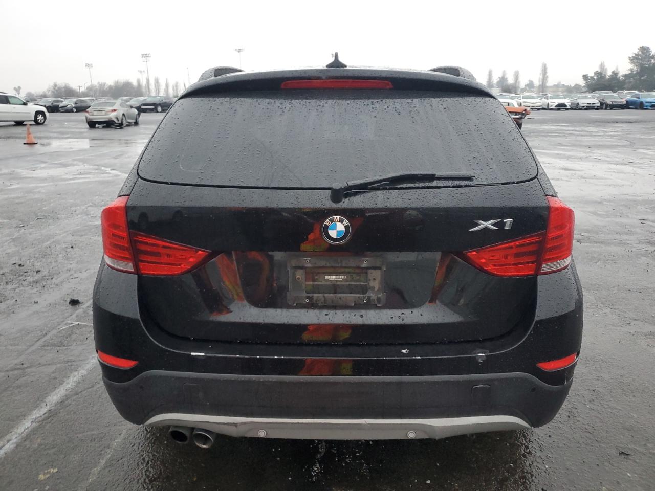 2015 BMW X1 VIN WBAVM1C52FV498069 Copart auction photo, front end / side damage thumbnail 6