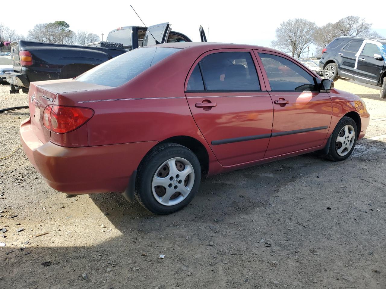 2006 Toyota Corolla VIN 1NXBR32E26Z733561 Copart auction photo, side / rear end damage thumbnail 3