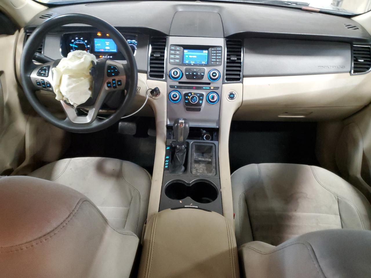 2016 Ford Taurus VIN 1FAHP2D81GG125378 Copart auction photo, front end / hail damage thumbnail 8