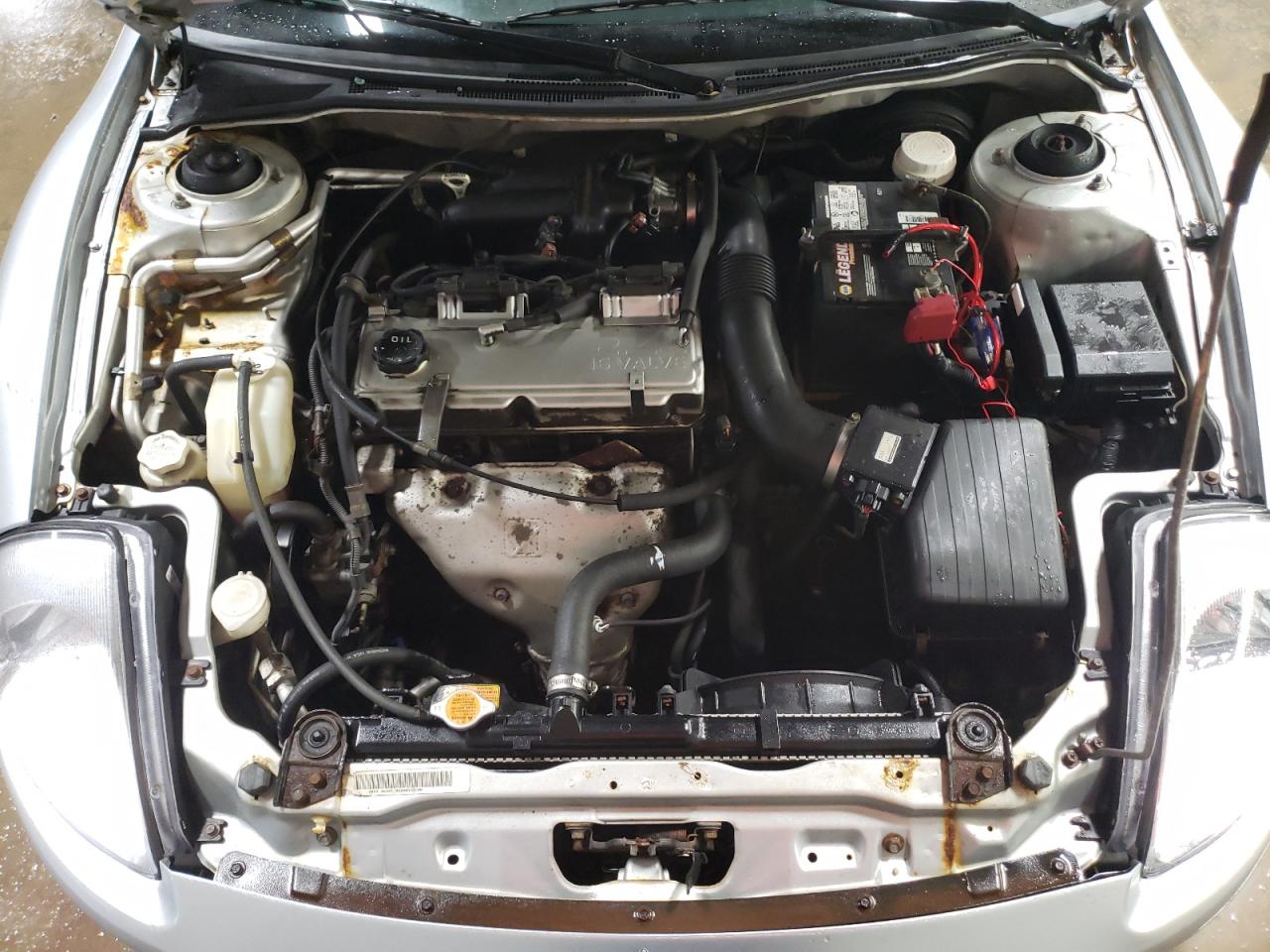 2004 Mitsubishi Eclipse VIN 4A3AC34G04E064100 Copart auction photo, side / rear end damage thumbnail 11