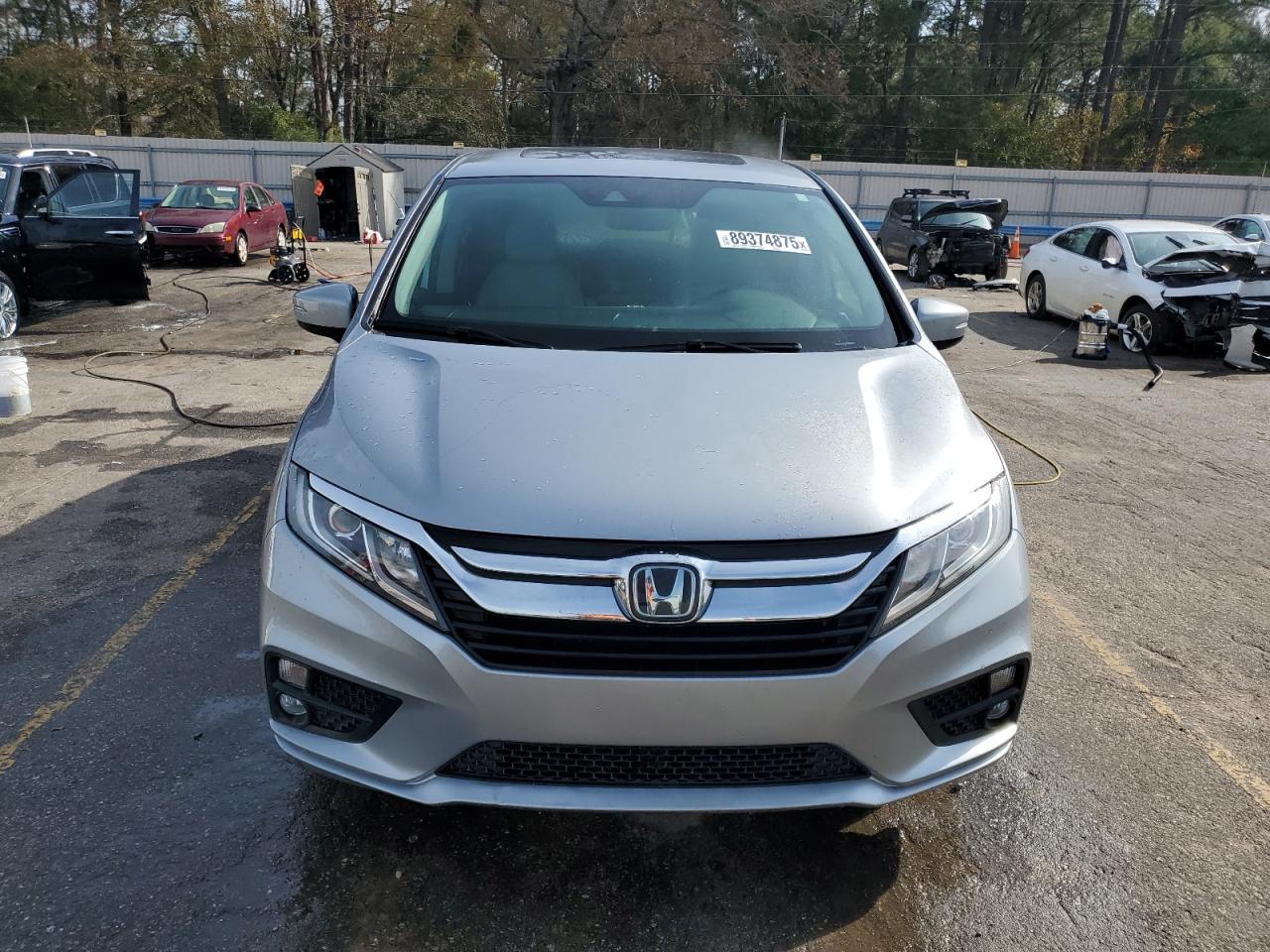 2020 Honda Odyssey VIN 5FNRL6H76LB062401 Copart auction photo, rear end damage thumbnail 5