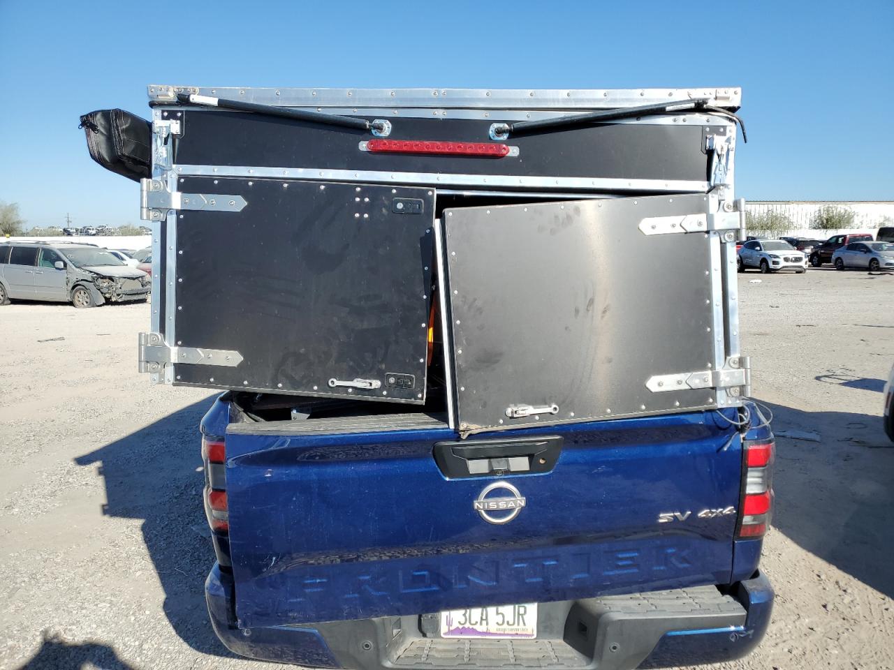 2023 Nissan Navara (Frontier) VIN 1N6ED1EK7PN614080 Copart auction photo, rollover damage thumbnail 6