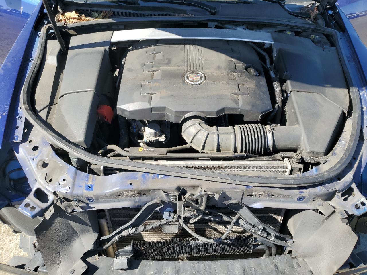 2012 Cadillac CTS VIN 1G6DF5E50C0120504 Copart auction photo, front end damage thumbnail 11
