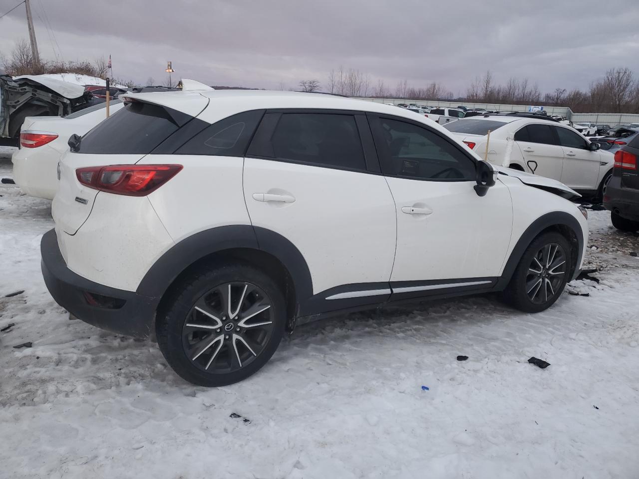 2016 Mazda CX-3 VIN JM1DKBD78G0115728 Copart auction photo, all over damage thumbnail 3