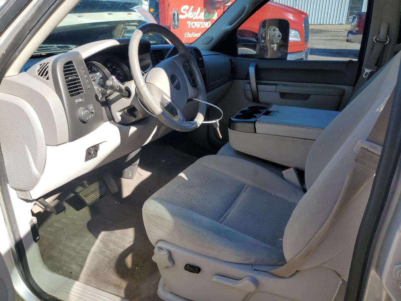 2014 GMC Sierra VIN 1GT120CG7EF153261 Copart auction photo, front end damage thumbnail 7