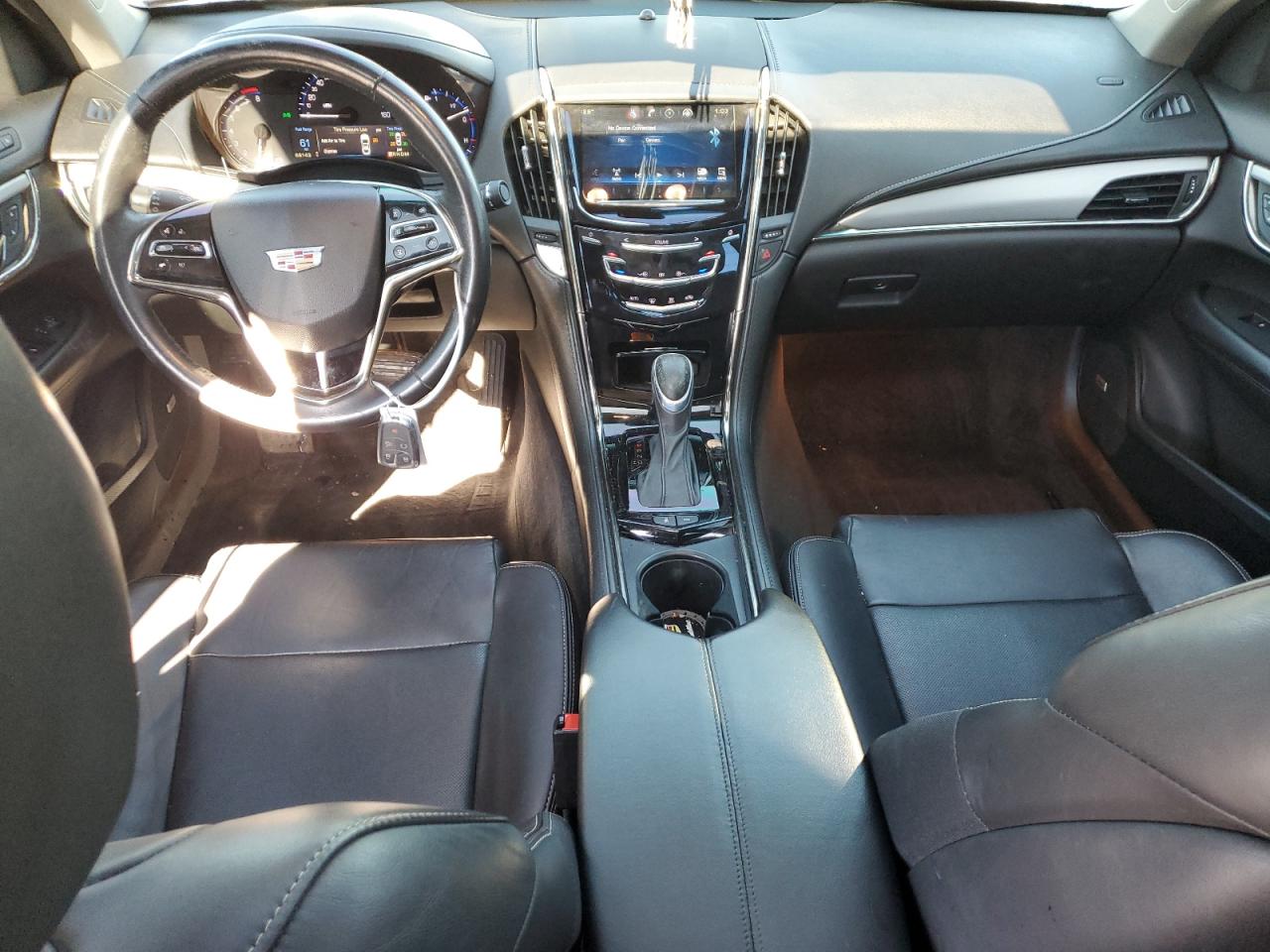 2015 Cadillac ATS VIN 1G6AH5R32F0129277 Copart auction photo, rear end damage thumbnail 8