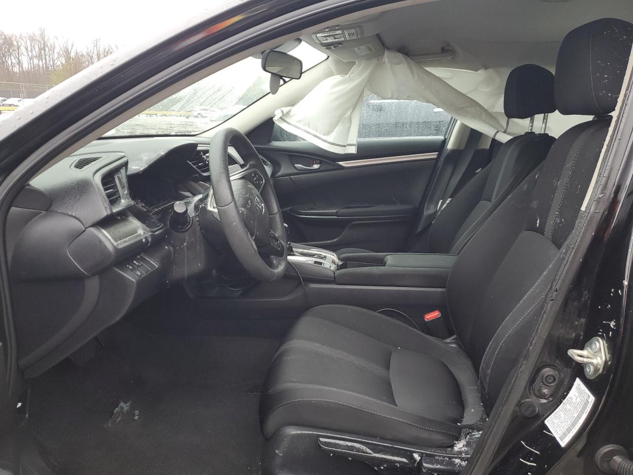 2020 Honda Civic VIN 2HGFC2F66LH502098 Copart auction photo, side / front end damage thumbnail 7