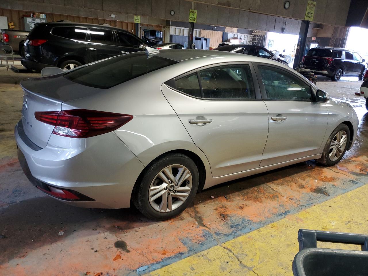 2020 Hyundai Elantra VIN 5NPD84LF6LH566818 Copart auction photo, front end / mechanical damage thumbnail 3