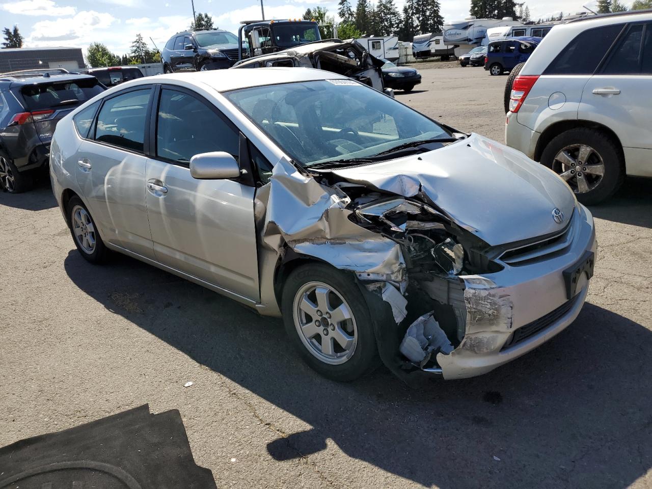 2004 Toyota Prius VIN JTDKB20U840111600 Copart auction photo, front end / side damage thumbnail 4
