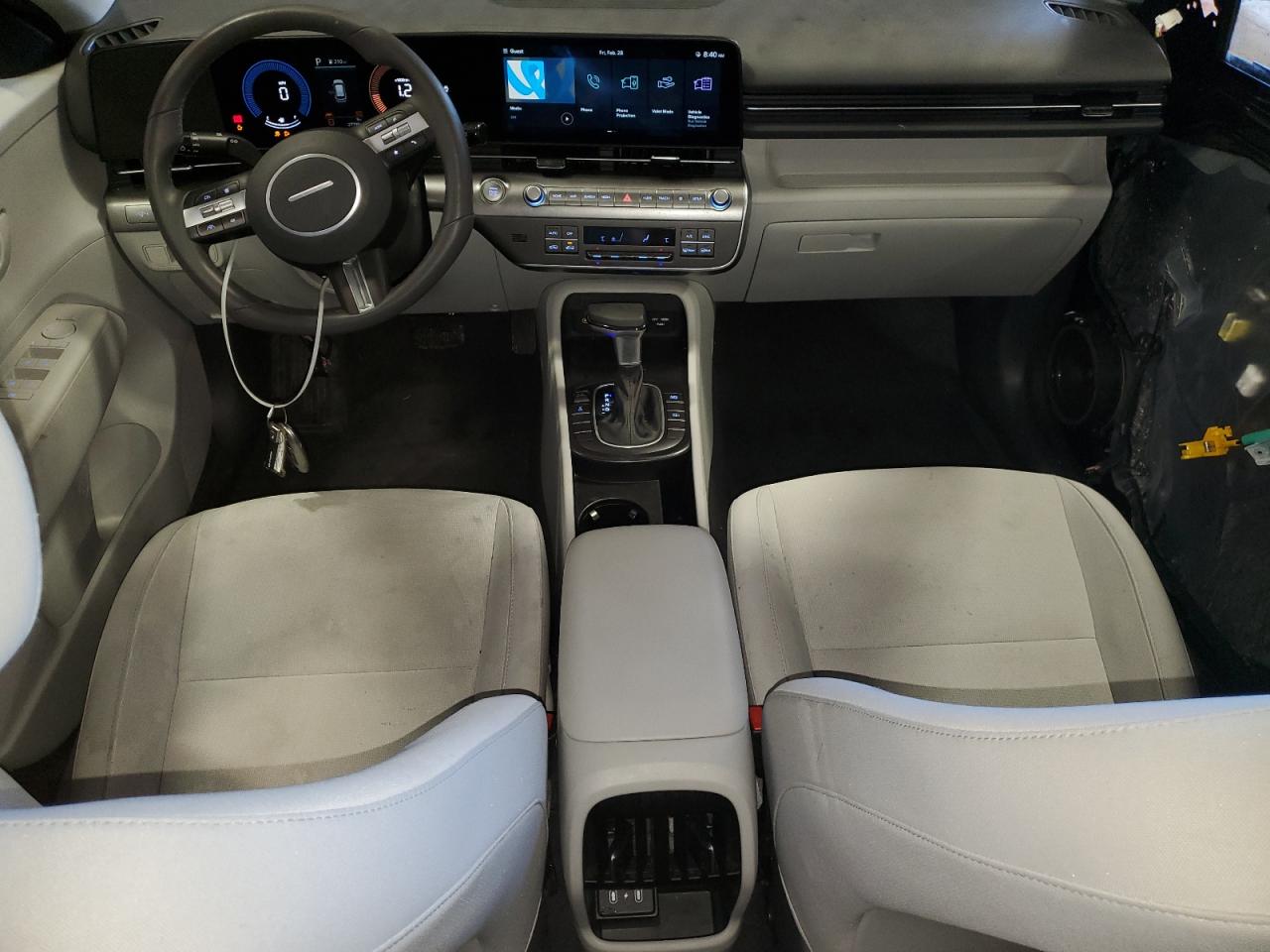 2024 Hyundai Kona VIN KM8HBCAB6RU151683 Copart auction photo, front end / side damage thumbnail 8