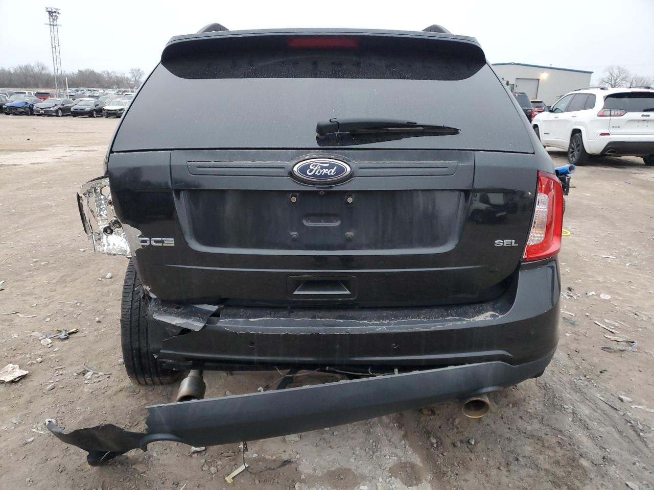 2012 Ford Edge VIN 2FMDK3JC9CBA61870 Copart auction photo, side / minor dent/scratches damage thumbnail 6