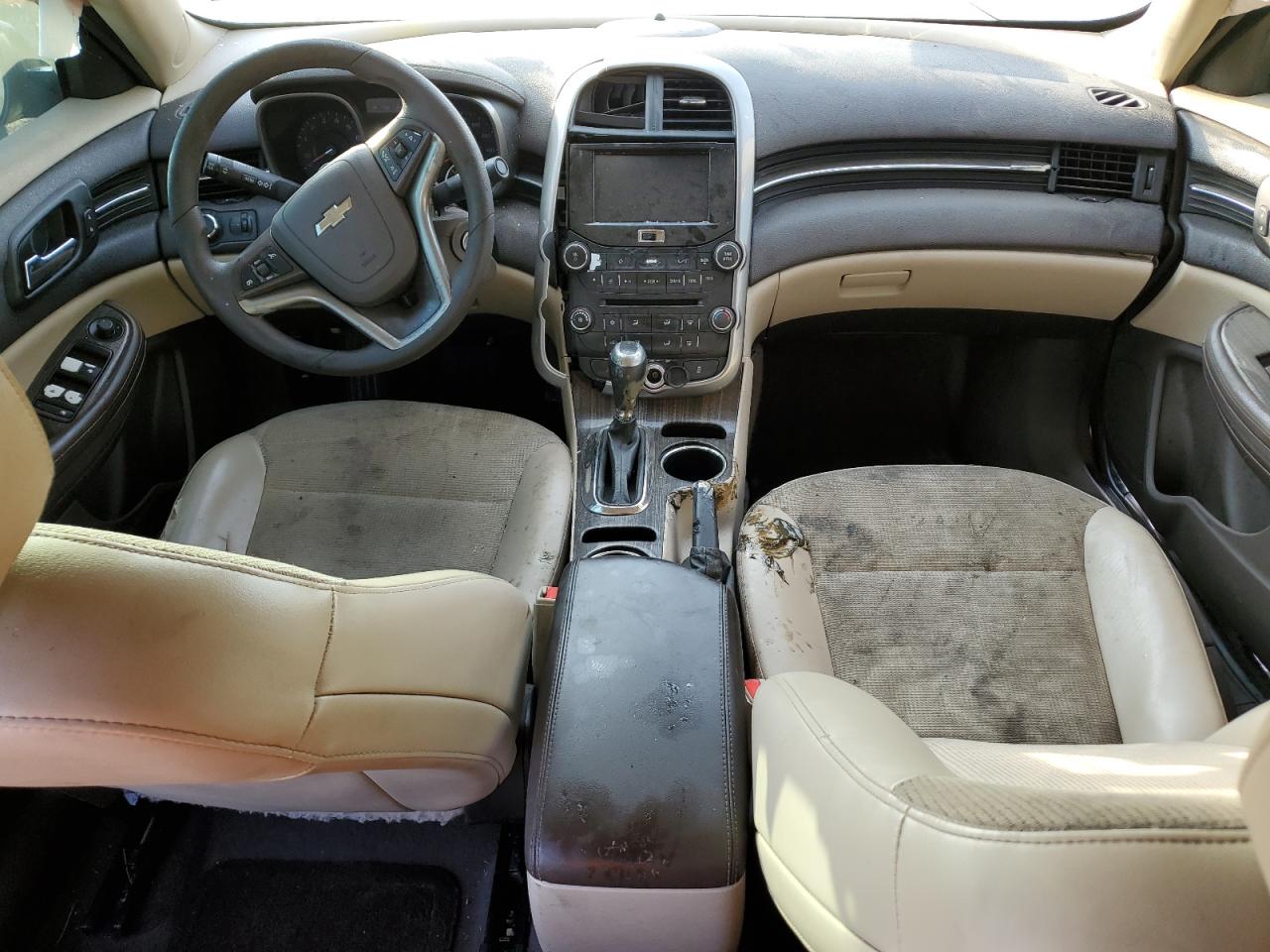 2015 Chevrolet Malibu VIN 1G11C5SL1FF226918 Copart auction photo, front end / side damage thumbnail 8