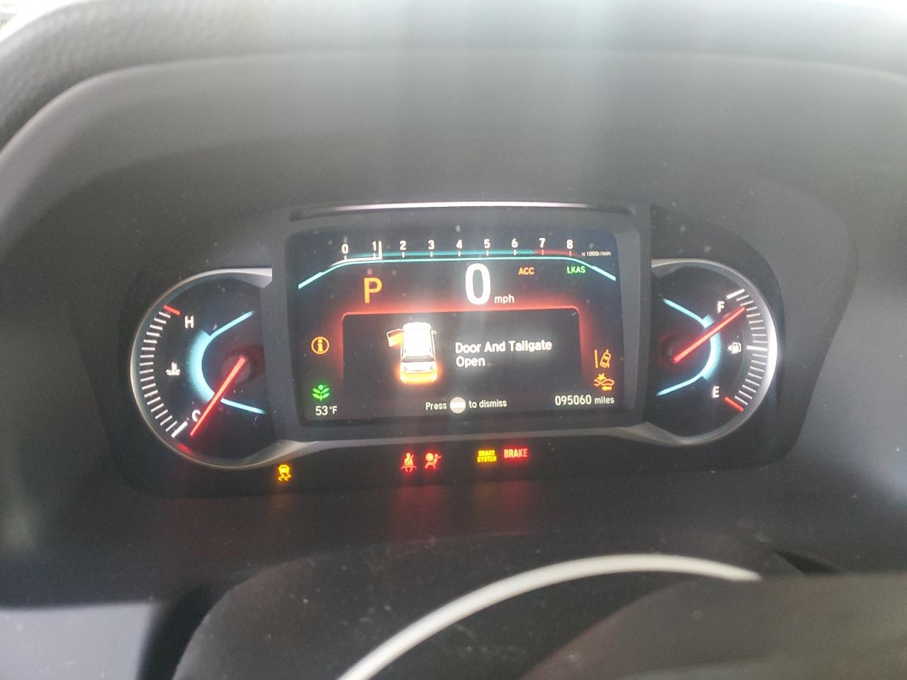 2019 Honda Pilot VIN 5FNYF6H31KB038103 Copart auction photo, front end / side damage thumbnail 9