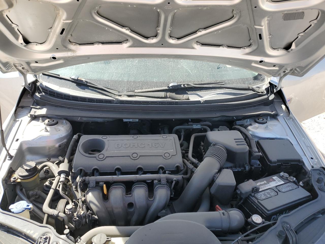 2010 KIA Forte VIN KNAFU6A29A5129695 Copart auction photo, side / rear end damage thumbnail 11