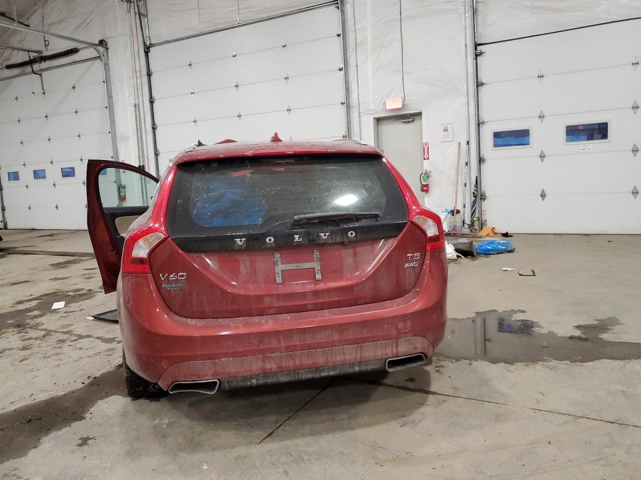 2017 Volvo V60 VIN YV140MSK2H1343464 Copart auction photo, all over / mechanical damage thumbnail 6