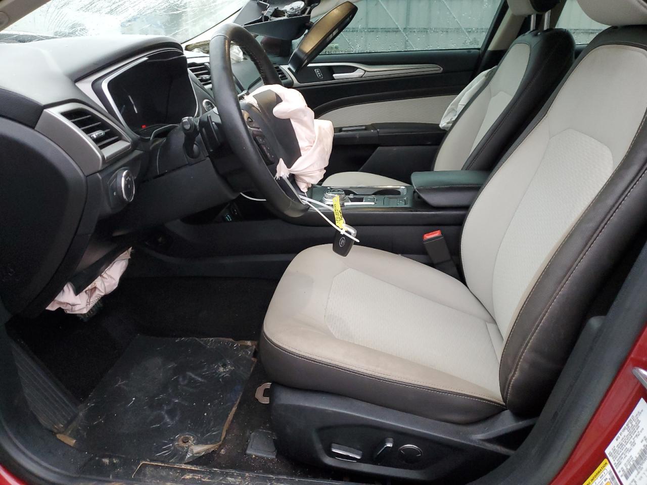 2019 Ford Fusion VIN 3FA6P0HD8KR159998 Copart auction photo, front end / mechanical damage thumbnail 7