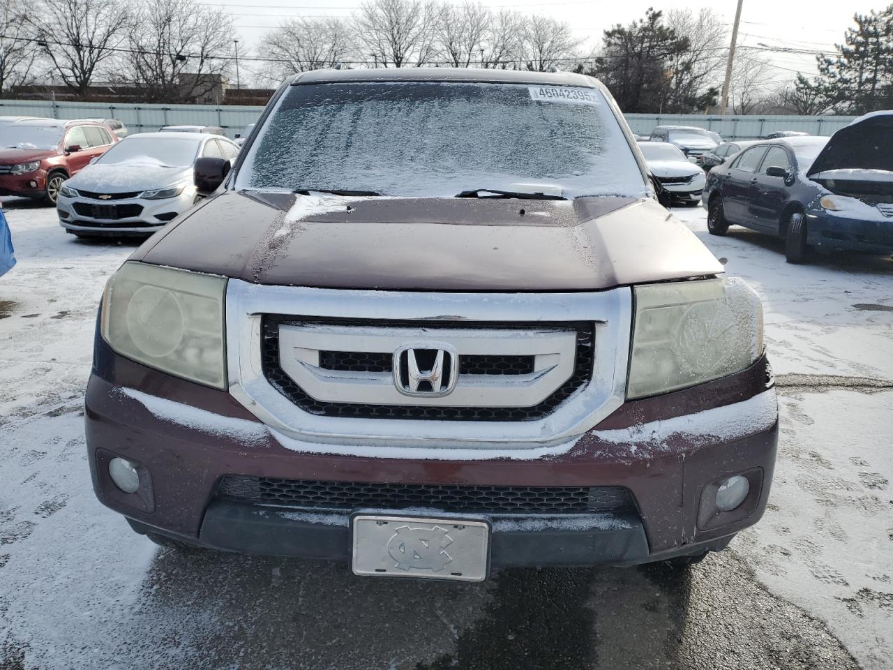 2011 Honda Pilot VIN 5FNYF3H5XBB013958 Copart auction photo, front end / side damage thumbnail 5