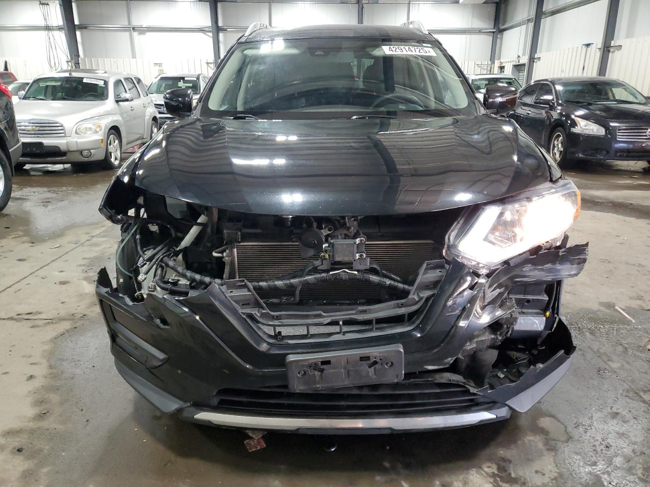 2019 Nissan Rogue VIN KNMAT2MTXKP523175 Copart auction photo, front end damage thumbnail 5