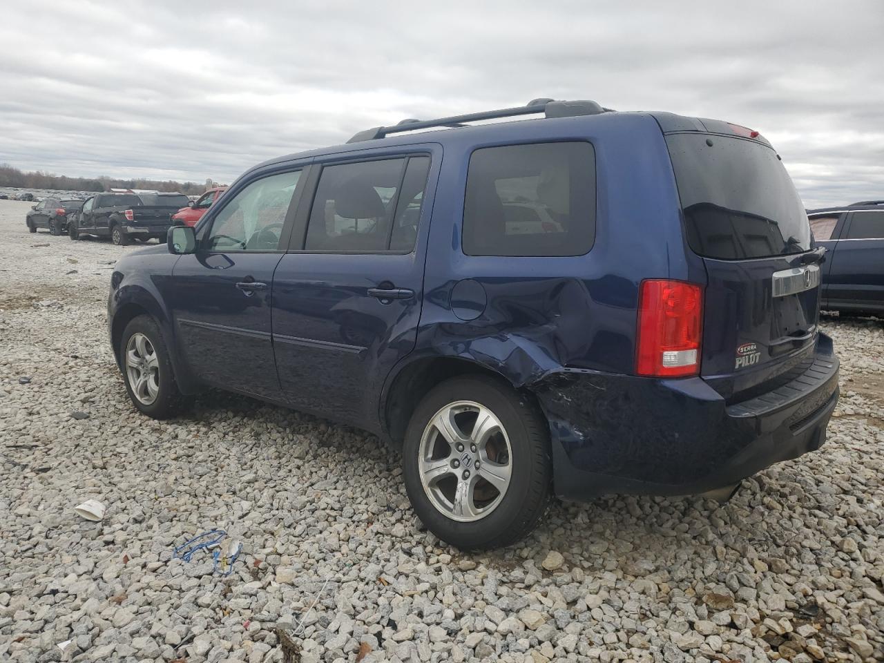 2015 Honda Pilot VIN 5FNYF4H43FB062549 Copart auction photo, rear end damage thumbnail 2