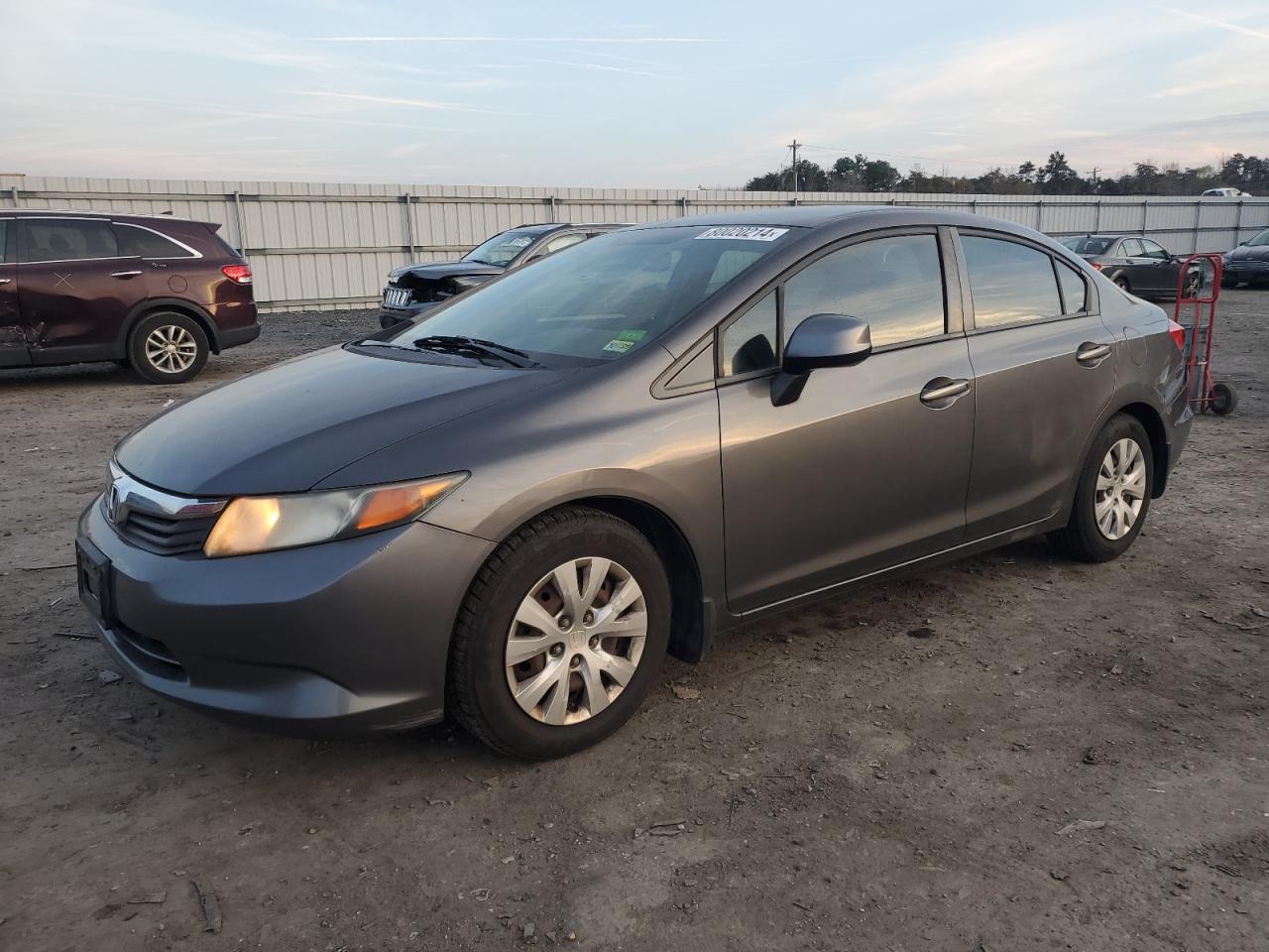 2012 Honda Civic VIN 2HGFB2F59CH586377