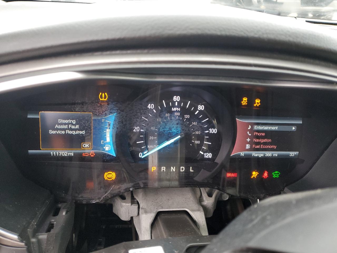 2019 Ford Fusion VIN 3FA6P0MU0KR259907 Copart auction photo, front end / side damage thumbnail 9