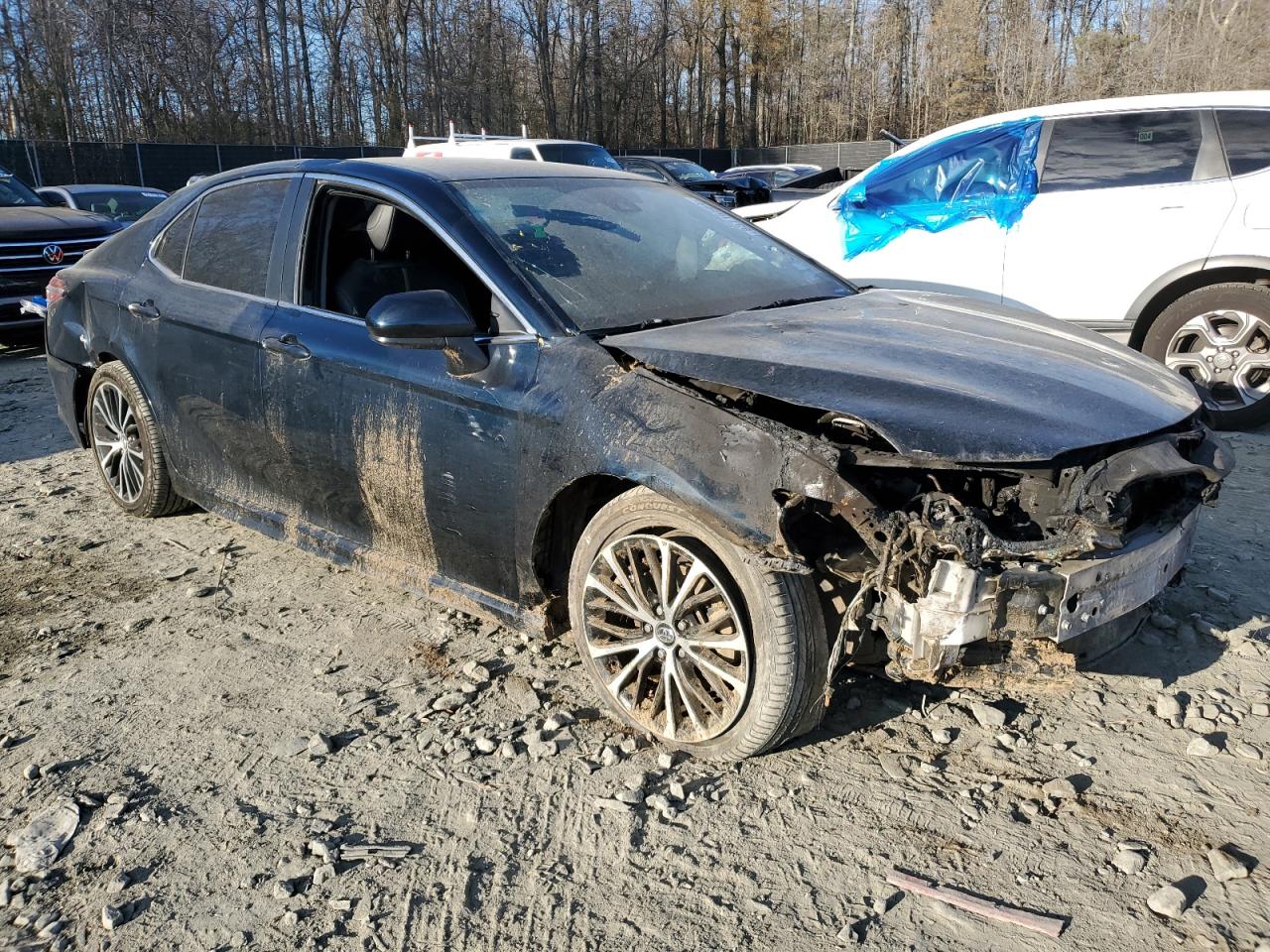 2020 Toyota Camry VIN 4T1G11AK4LU313661 Copart auction photo, burn - engine / all over damage thumbnail 4