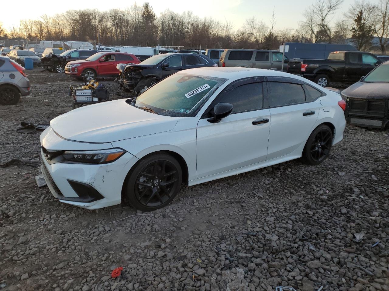 2022 Honda Civic VIN 2HGFE1E50NH476260
