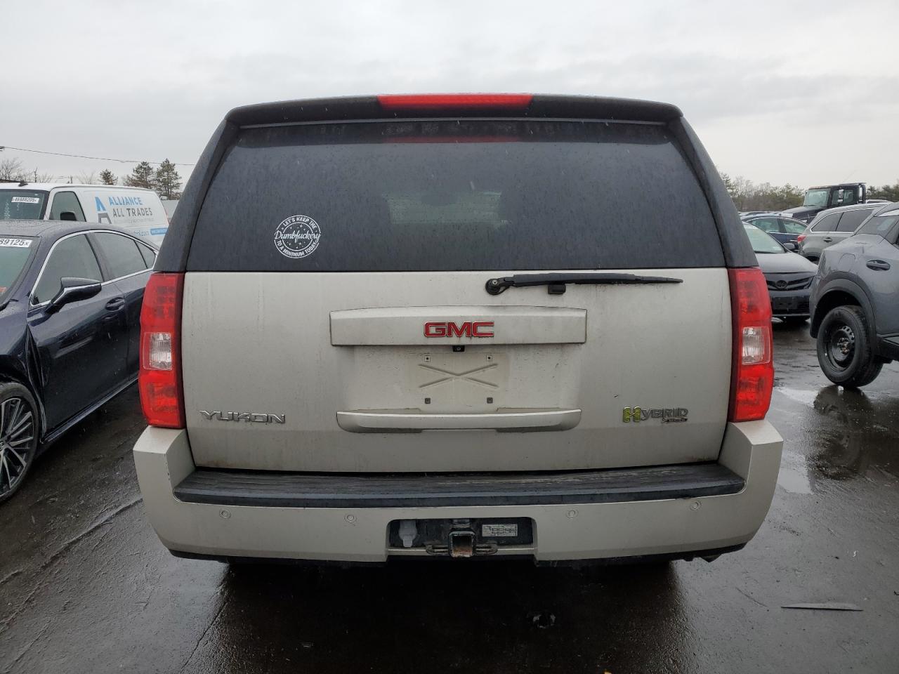 2009 GMC Yukon VIN 1GKFK13509R102168 Copart auction photo, front end damage thumbnail 6