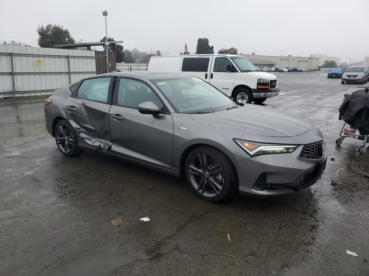 2024 Acura Integra VIN 19UDE4H64RA030016 Copart auction photo, front end damage thumbnail 4