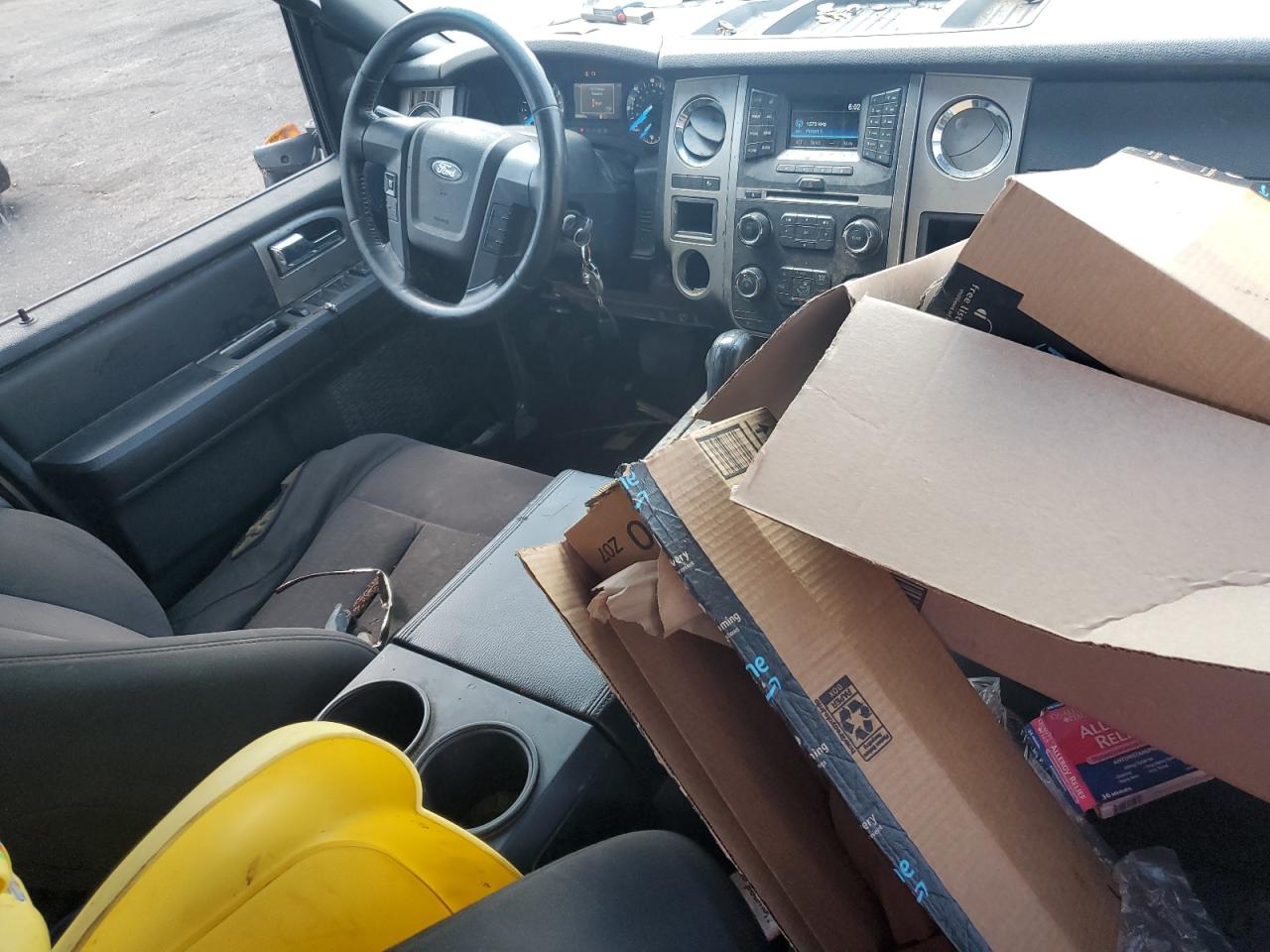 2015 Ford Explorer VIN 1FMJU1HT9FEF40810 Copart auction photo, all over damage thumbnail 8