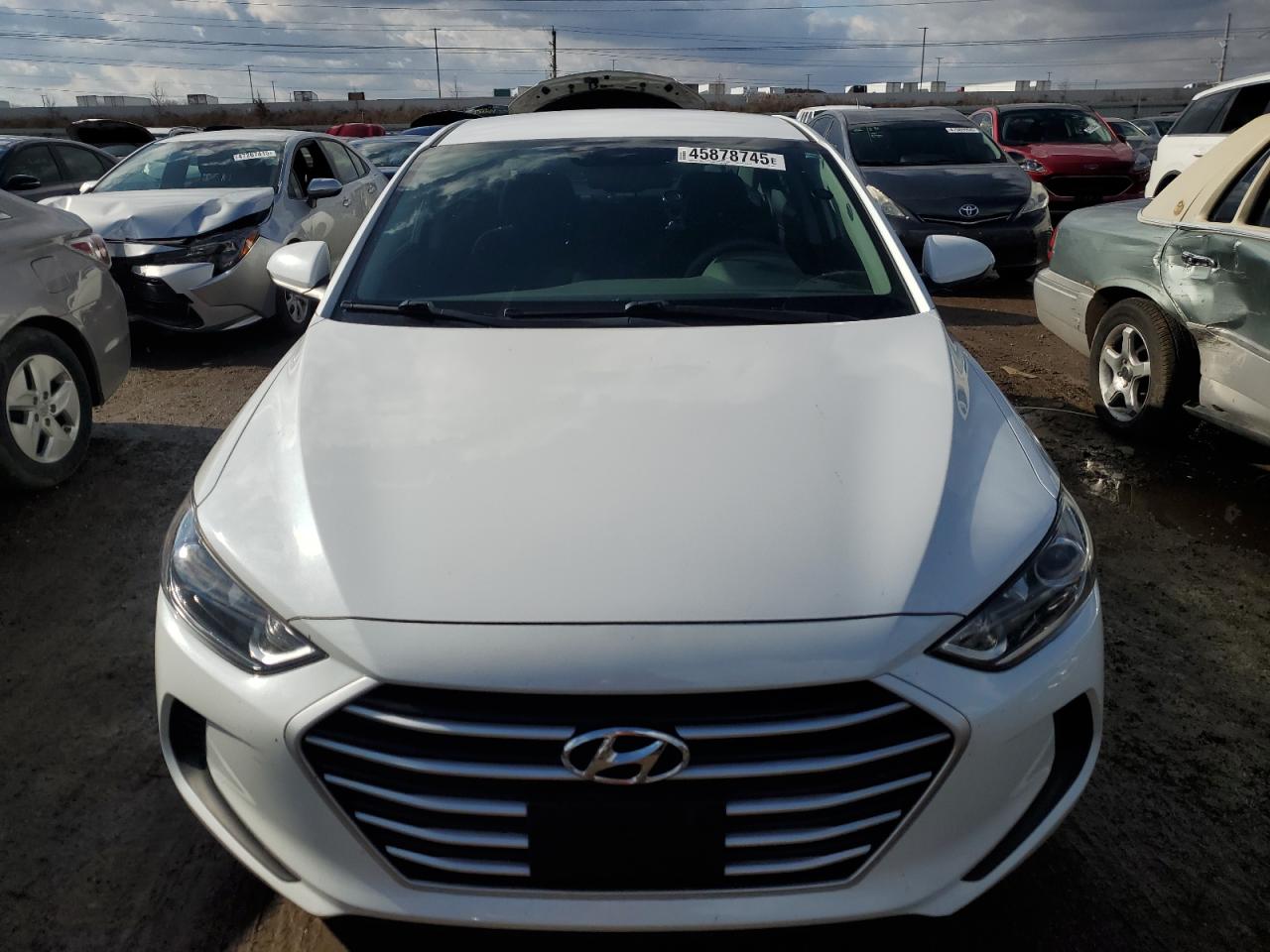 2018 Hyundai Elantra VIN 5NPD74LF8JH392637 Copart auction photo, rear end damage thumbnail 5