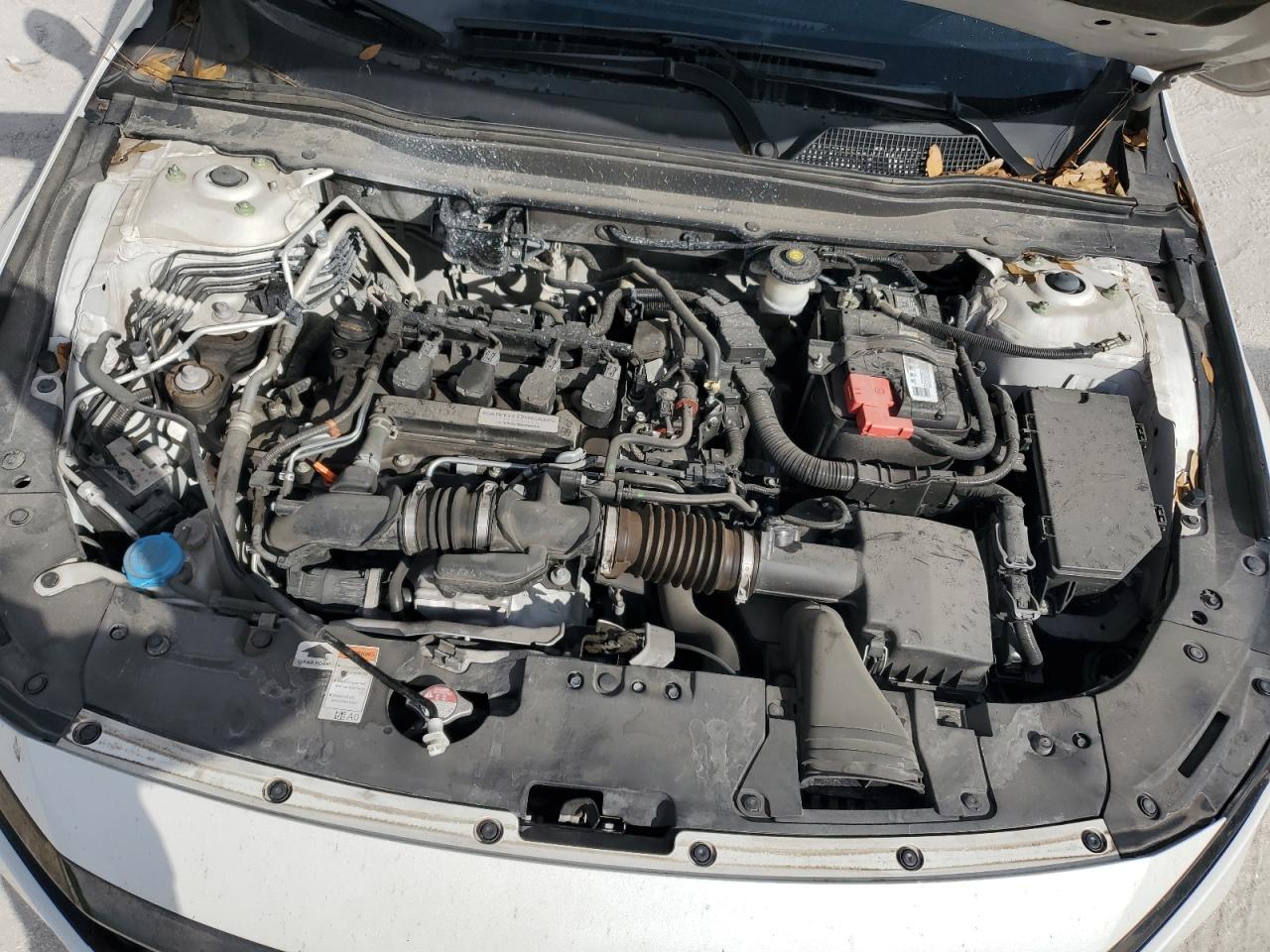 2020 Honda Accord VIN 1HGCV1F34LA127288 Copart auction photo, rear end damage thumbnail 11