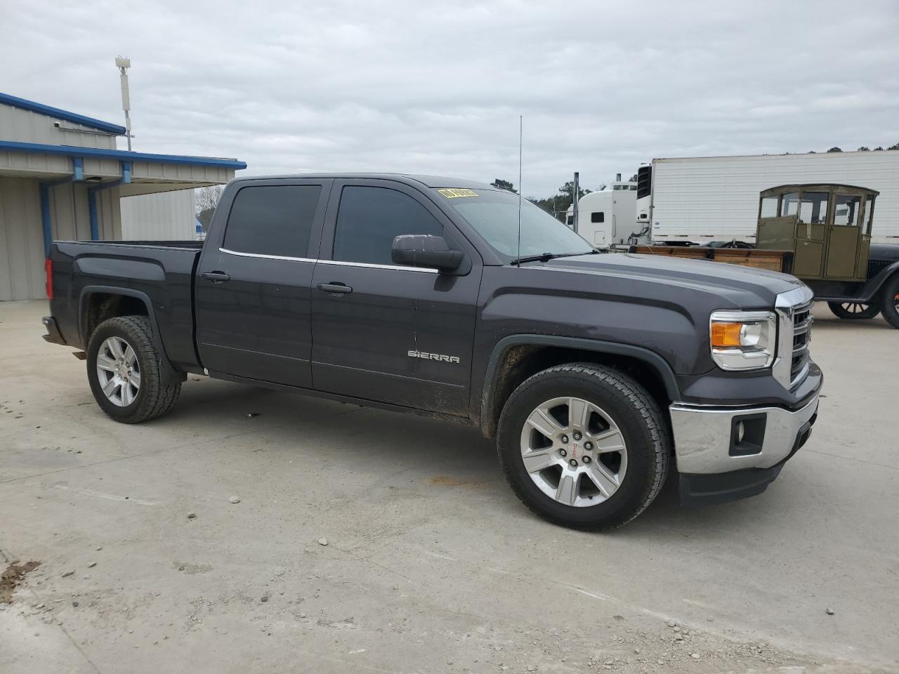 2014 GMC Sierra VIN 3GTP1UEC0EG251397 Copart auction photo, front end / minor dent/scratches damage thumbnail 4