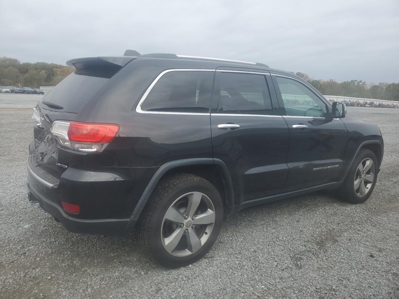 2014 Jeep Grand Cherokee VIN 1C4RJFBT8EC132489 Copart auction photo, rear end damage thumbnail 3
