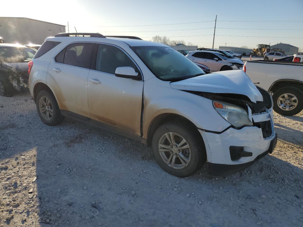 2013 Chevrolet Equinox VIN 2GNFLEE33D6244635 Copart auction photo, front end damage thumbnail 4