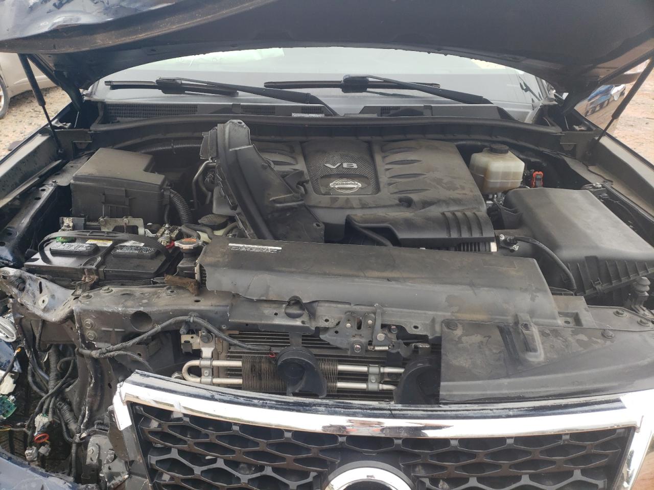 2017 Nissan Armada VIN JN8AY2NC9H9510841 Copart auction photo, front end damage thumbnail 13